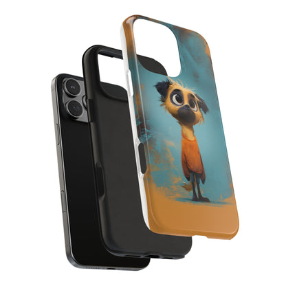 Cute Cartoon Dog Tough Phone Case for Pet Lovers
