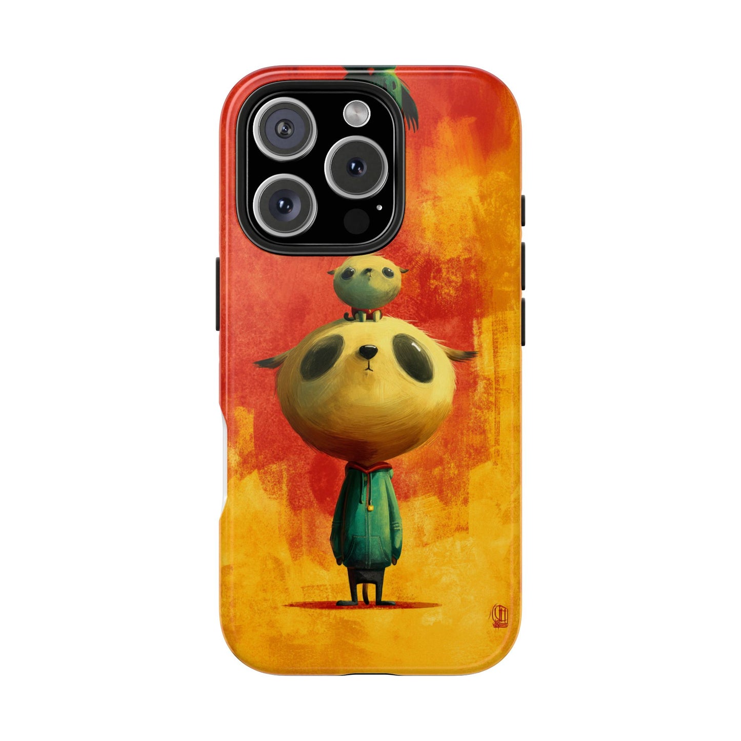 Whimsical Tough Phone Cases - Cute Animal Design for Trendy Protection
