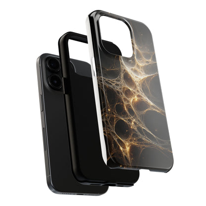 Abstract Cosmic Tough Phone Case - Stylish & Durable Cell Phone Protection