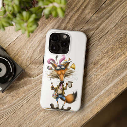 Whimsical Fox Phone Case – Playful Animal Design for Everyday Fun
