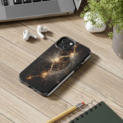 Galaxy-Inspired Tough Phone Case - Cosmic Protection for Your Device