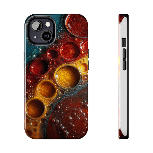 Vibrant Abstract Tough Phone Case - Durable and Stylish Protection