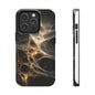 Abstract Cosmic Tough Phone Case - Stylish & Durable Cell Phone Protection