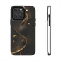 Elegant Abstract Galaxy Tough Phone Case - Perfect for Cosmic Art Lovers
