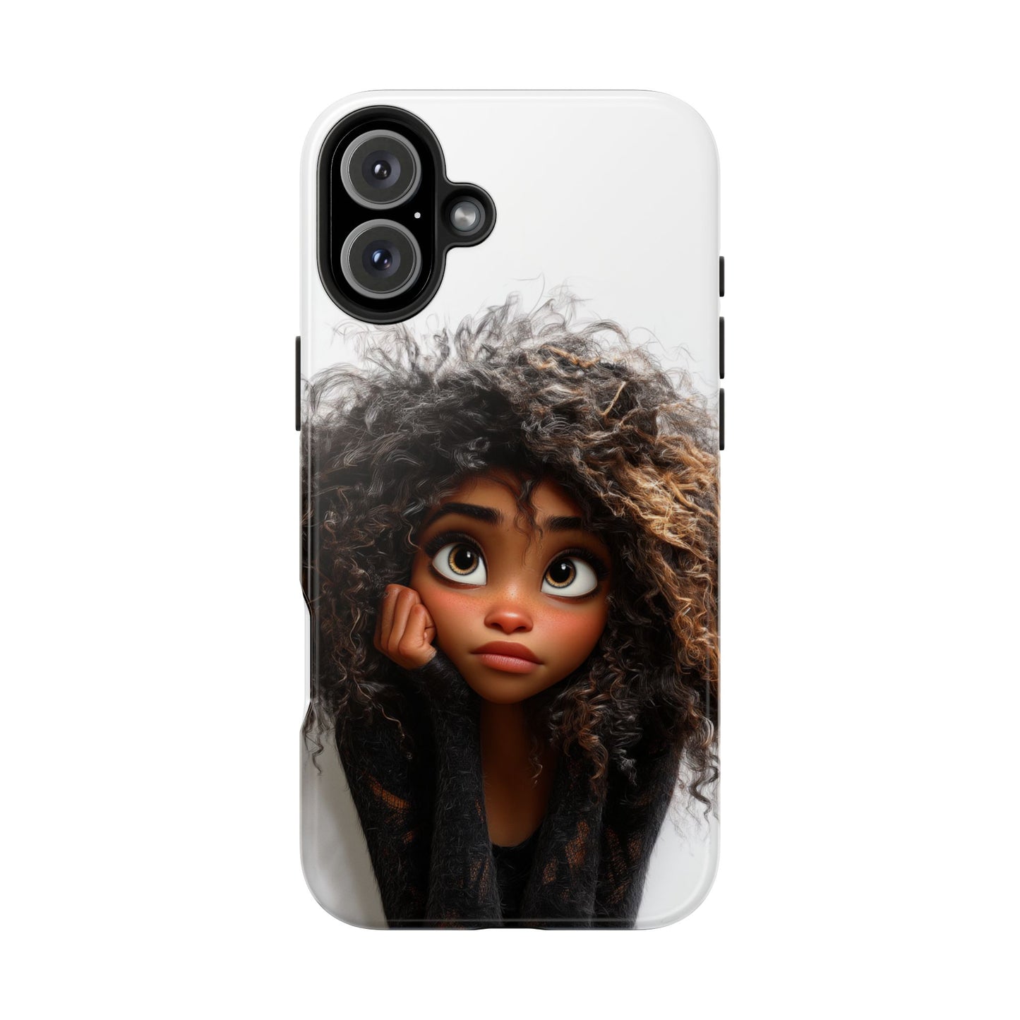 Whimsical Tough Phone Case – Playful Character Design for Teens & Creatives