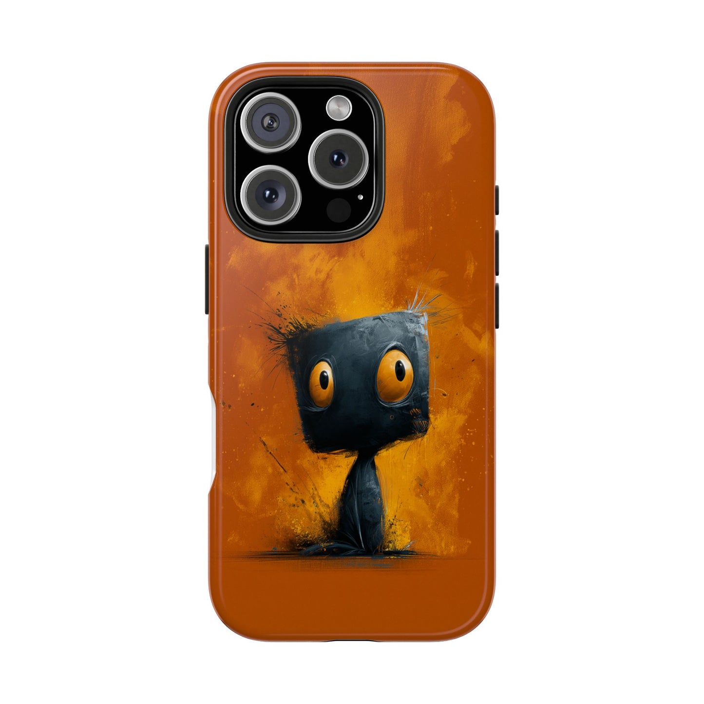 Cute Monster Tough Phone Case - Durable Protector for Kids & Adults