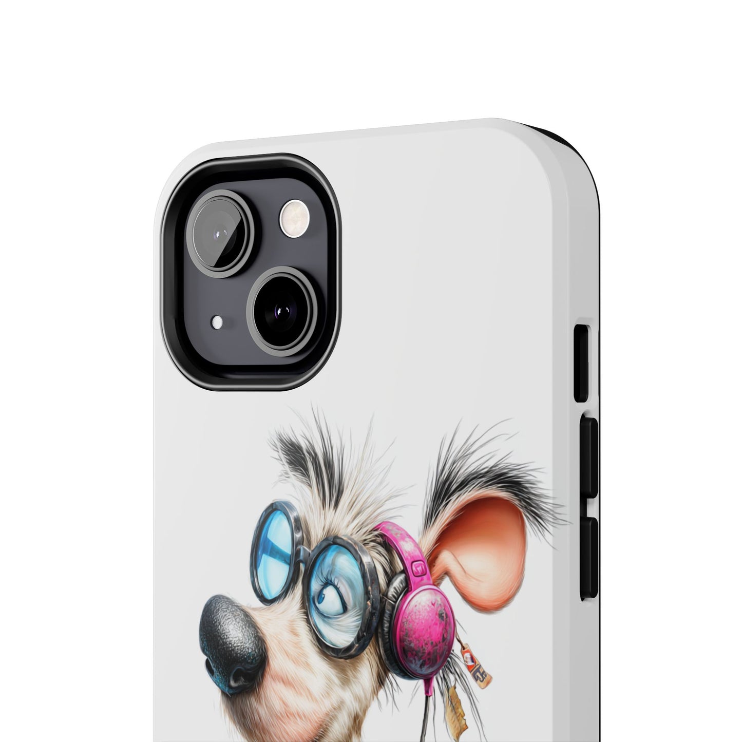 Playful Dog-Themed Tough Phone Case by Skipper – Premium Art for Pet Lovers