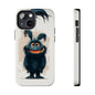 Whimsical Monster Tough Phone Case - Durable Protection for Fun-Loving Individuals