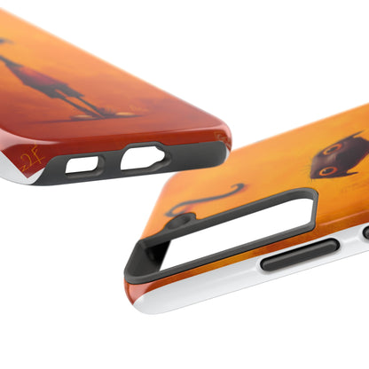 Whimsical Tough Phone Cases - Unique, Durable Design for Creative Minds