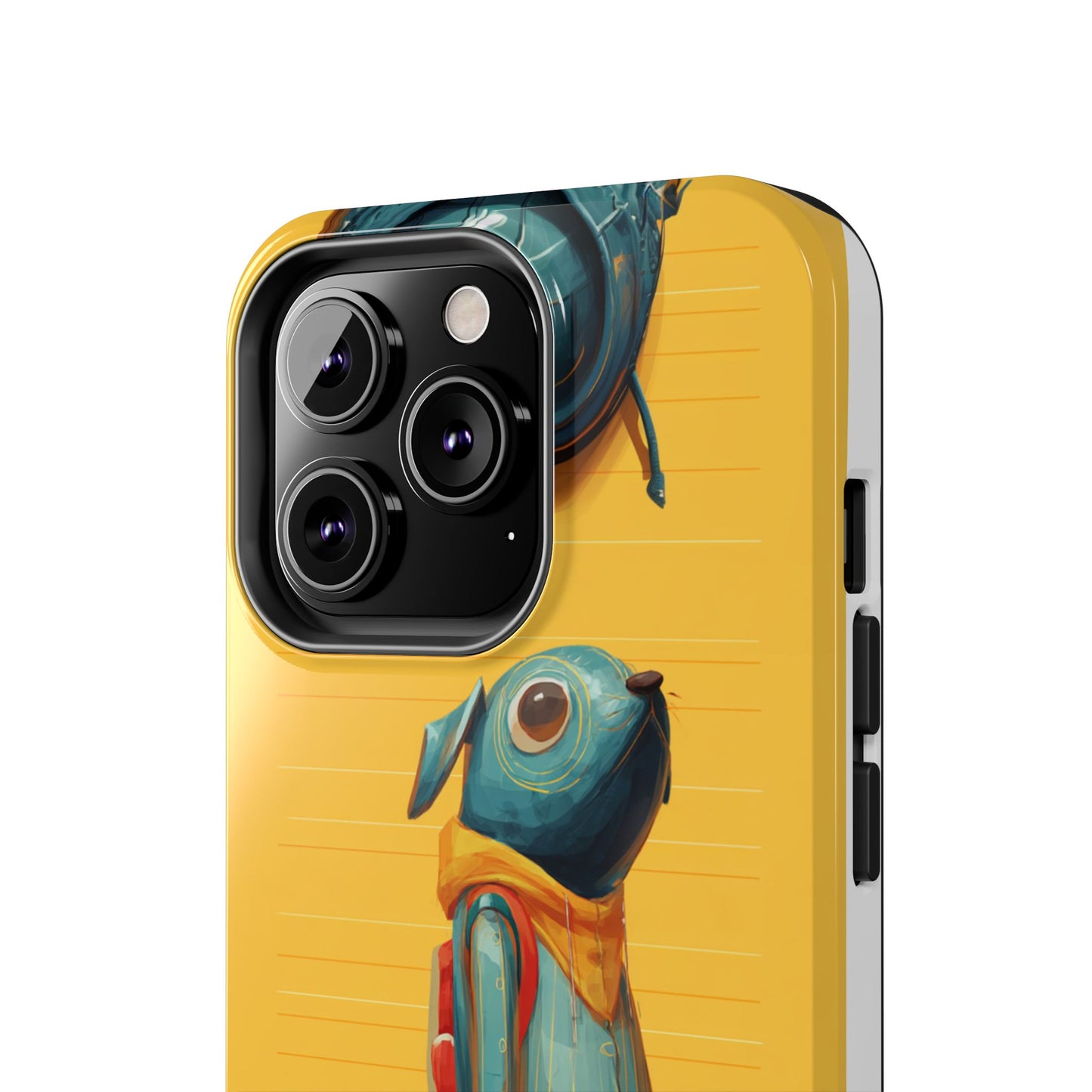 Colorful Animal Art Tough Phone Case - Perfect for Pet Lovers & Kids