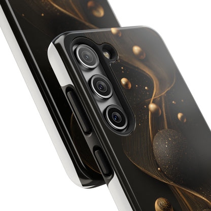 Elegant Abstract Galaxy Tough Phone Case - Perfect for Cosmic Art Lovers