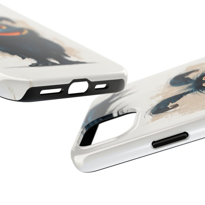 Whimsical Monster Tough Phone Case - Durable Protection for Fun-Loving Individuals