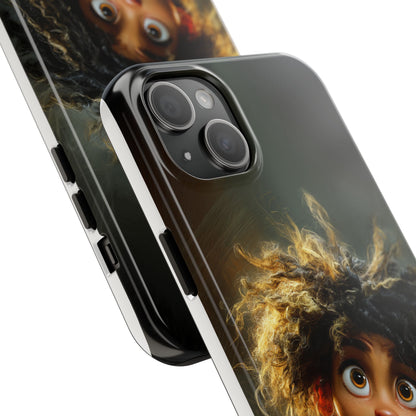 Whimsical Character Tough Phone Case for Kids