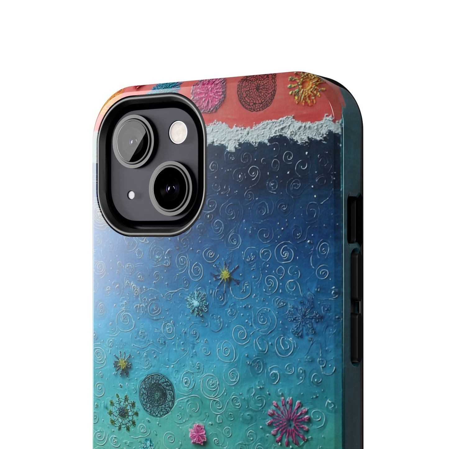 Vibrant Tough Phone Cases, Colorful Smartphone Accessories, Unique Phone Cover, Gift for Her, Artsy Tech Gear, Summer Vibe