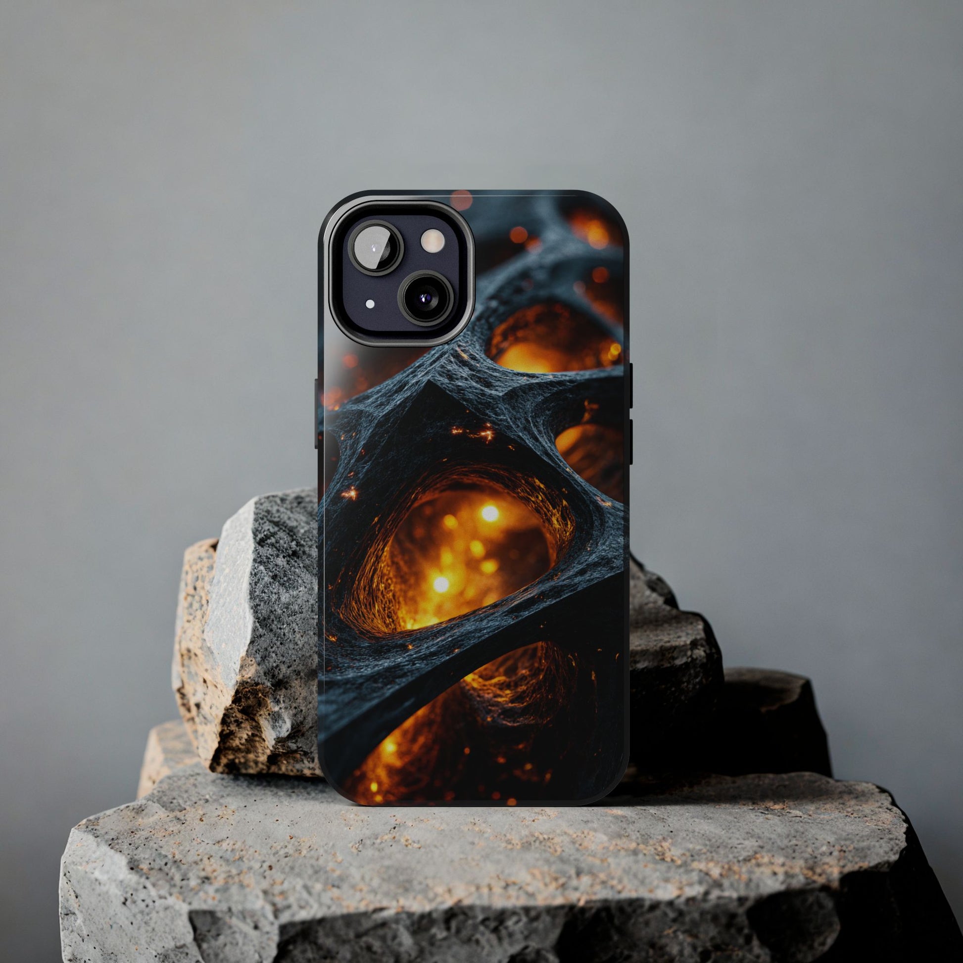 Trendy tech lover gift — premium mystical glow phone case