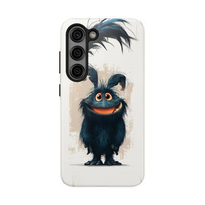 Whimsical Monster Tough Phone Case - Durable Protection for Fun-Loving Individuals