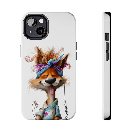 Cute Fox Art Phone Case – Tough, Quirky Wildlife Design for Animal Lovers