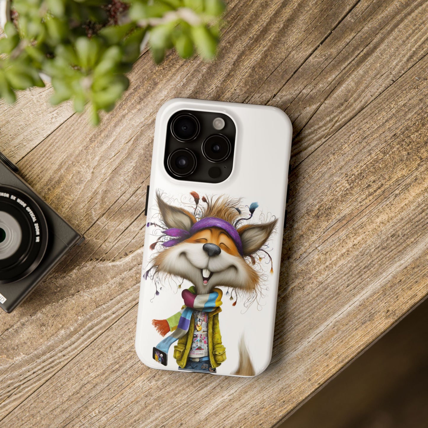 Cute Fox Art Phone Case – Tough, Quirky Design, Perfect Wildlife Gift for Animal Lovers in Canada & USA (2025)