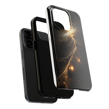 Cosmic Glow Tough Phone Case - Galaxy Design for Sci-Fi Lovers