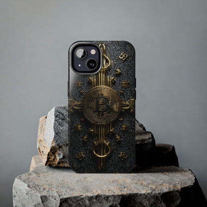 Bitcoin Tough Phone Case 2025 by Skipper – Stylish & Modern