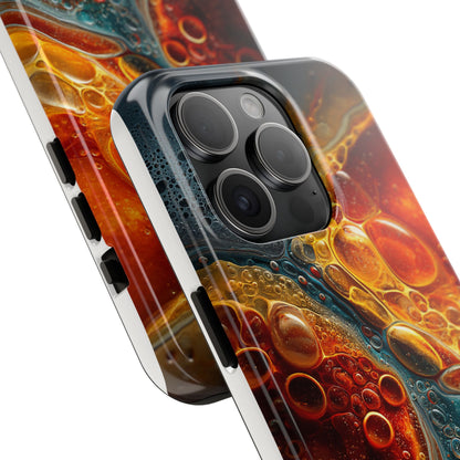 Vibrant Abstract Tough Phone Case - Protect Your Device with Style