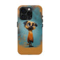 Cute Cartoon Dog Tough Phone Case for Pet Lovers