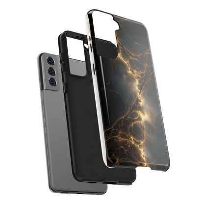 Galaxy Glow Tough Phone Case - Durable Design for Astronomical Vibes