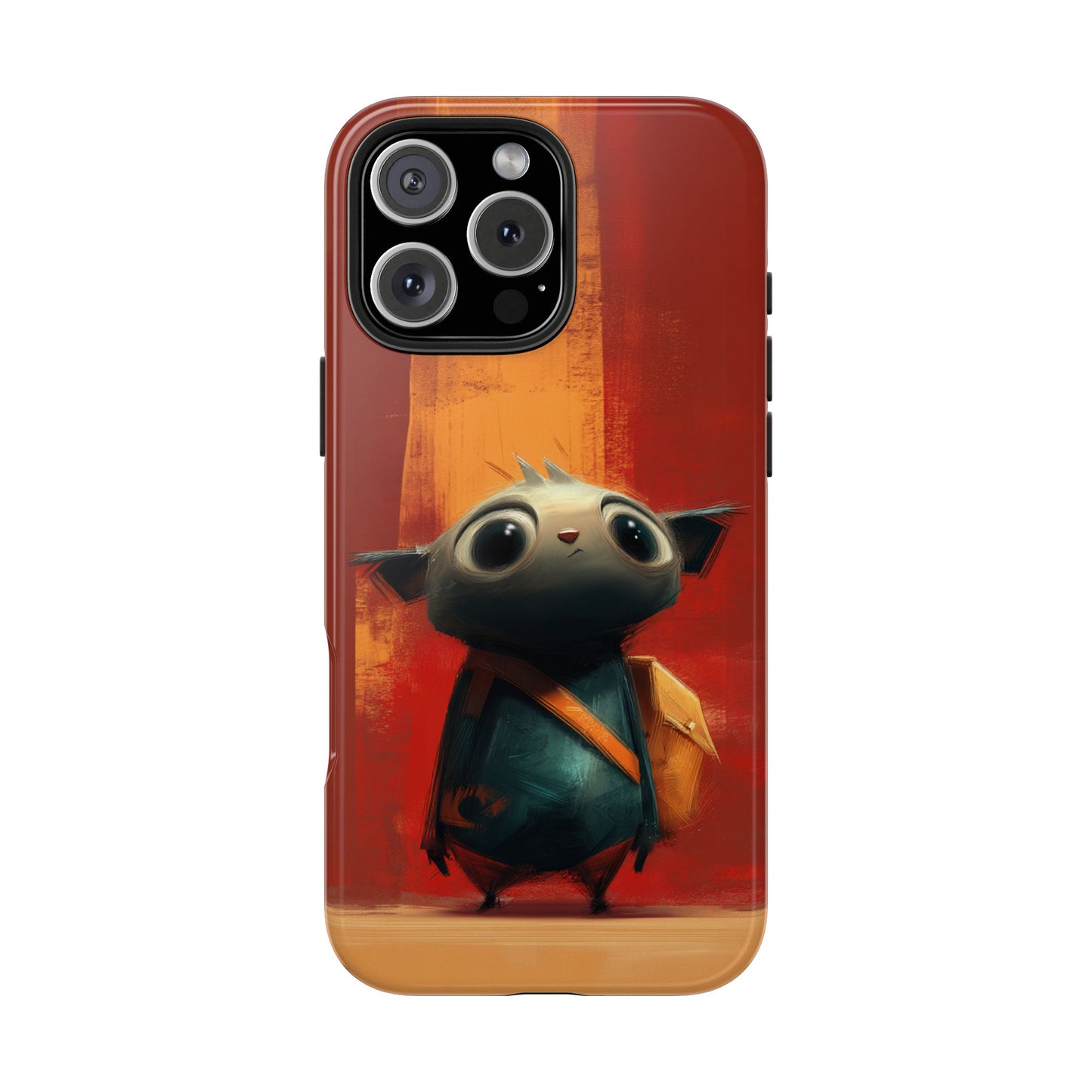 Adventurous Character Tough Phone Case - Durable Protection for Creative Souls