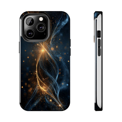 Cosmic Swirl Tough Phone Case - Protective Cover for Stylish Tech Lovers