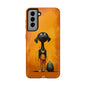 Cute Dog Art Tough Phone Case for Animal Lovers
