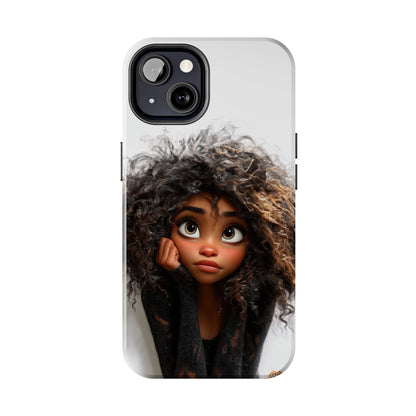 Whimsical Tough Phone Case – Playful Character Design for Teens & Creatives