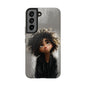 Artistic Tough Phone Case - Unique Character Design for Creative Souls