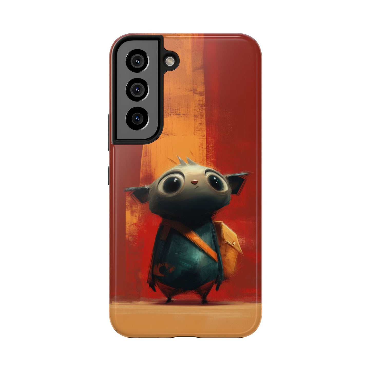 Adventurous Character Tough Phone Case - Durable Protection for Creative Souls