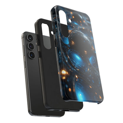 Elevate your phone’s look with sleek blue abstract art and rugged protection built to last every adventure.
