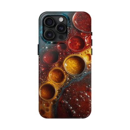 Vibrant Abstract Tough Phone Case - Durable and Stylish Protection