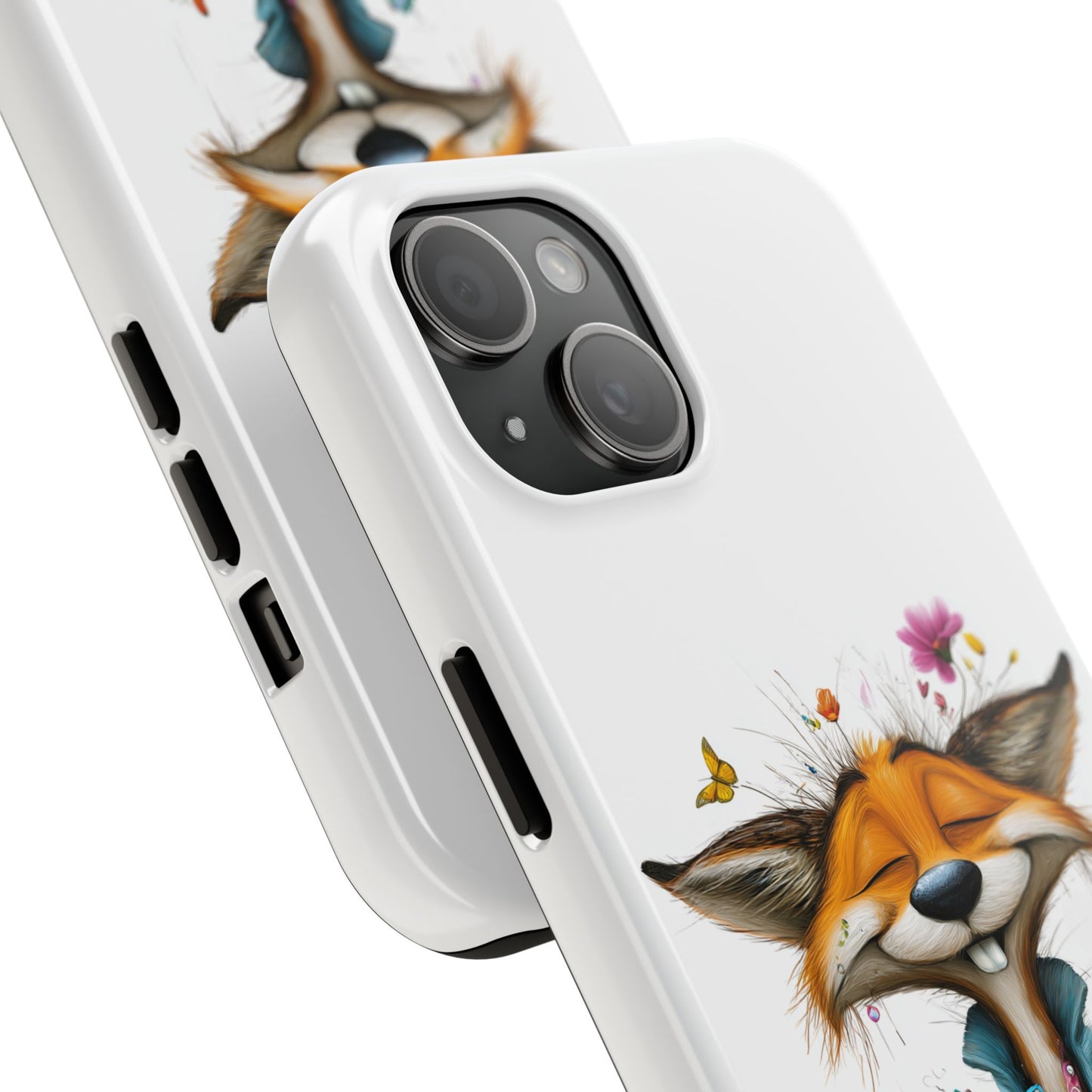 Whimsical Fox Tough Phone Case | Cute Animal Cover by Skipper