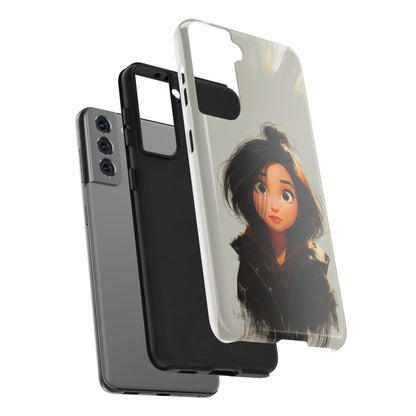Artistic Tough Phone Case - Unique Design for Creative Souls