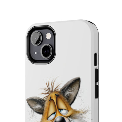 Funny Fox Phone Case – Tough, Fun Animal Accessory for Kids & Animal Lovers