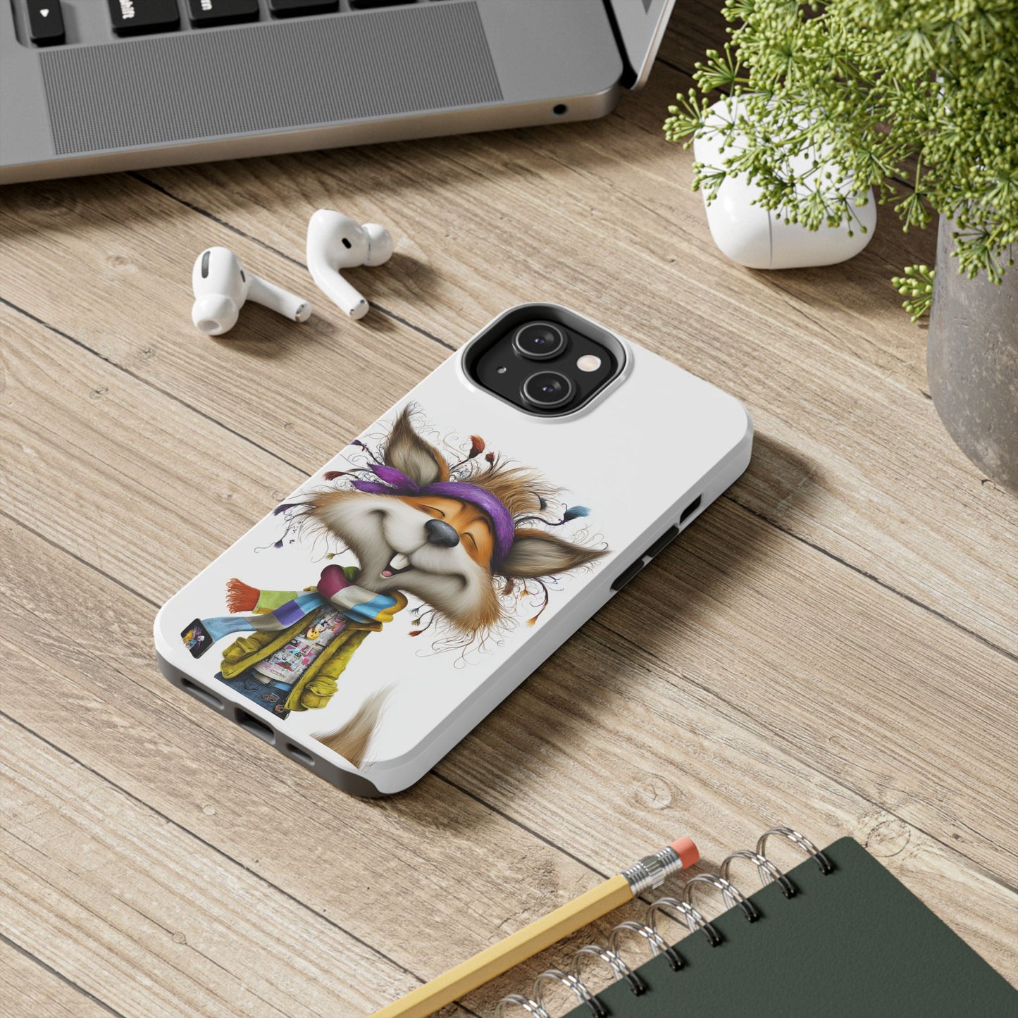 Cute Fox Art Phone Case – Tough, Quirky Design, Perfect Wildlife Gift for Animal Lovers in Canada & USA (2025)