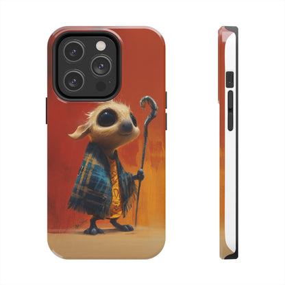 Whimsical Tough Phone Case - Cute Character Design for Kids & Adults