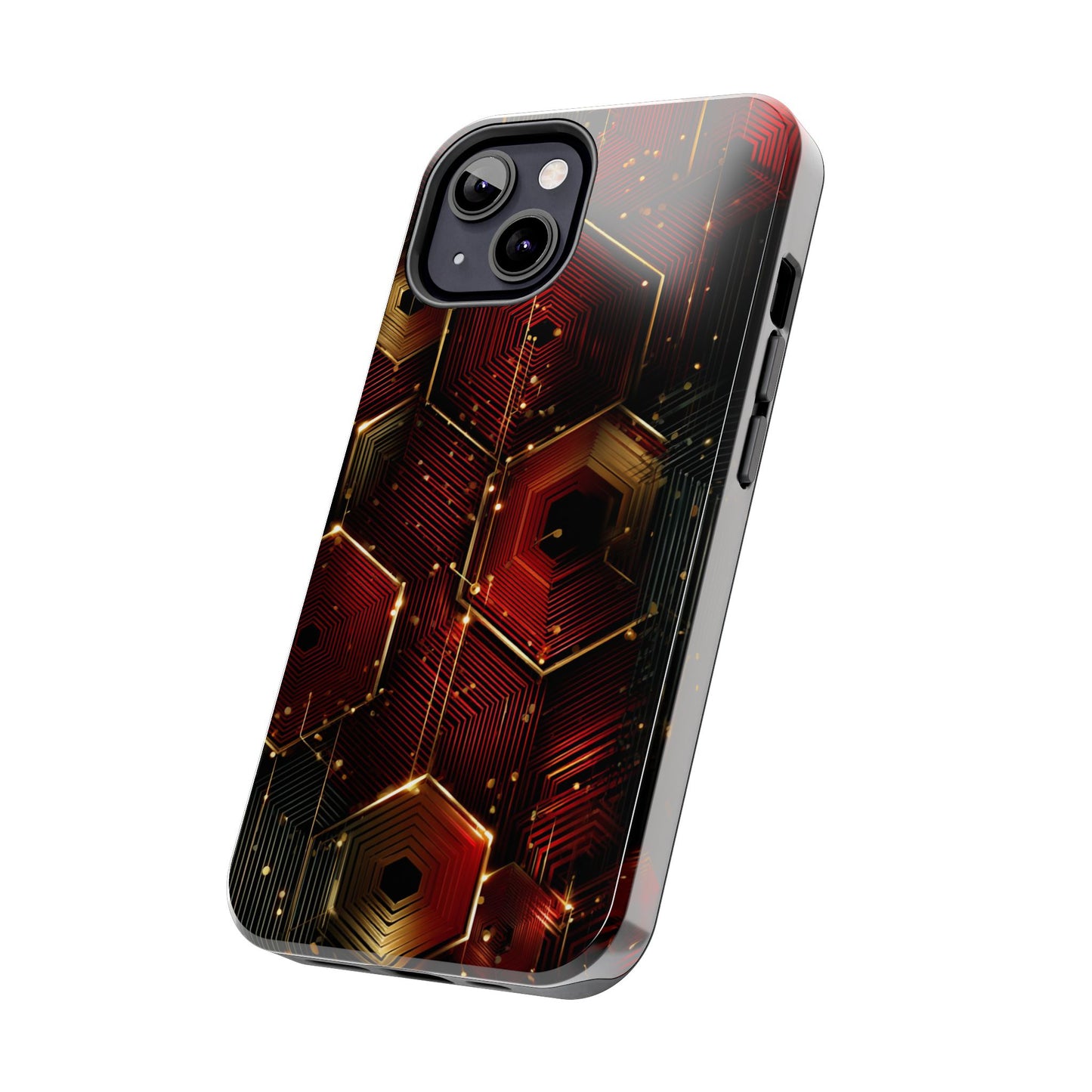 Modern Geometric Art Tough Phone Case by Skipper – Premium Stylish Tech Accessory