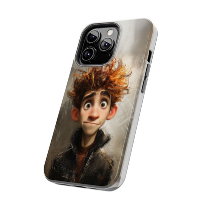 Whimsical Tough Phone Case – Unique Art Design for Creative Souls