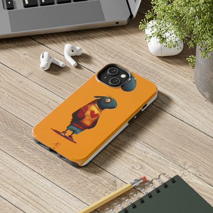 Cute Cartoon Tough Phone Case - Whimsical Sheep Design
