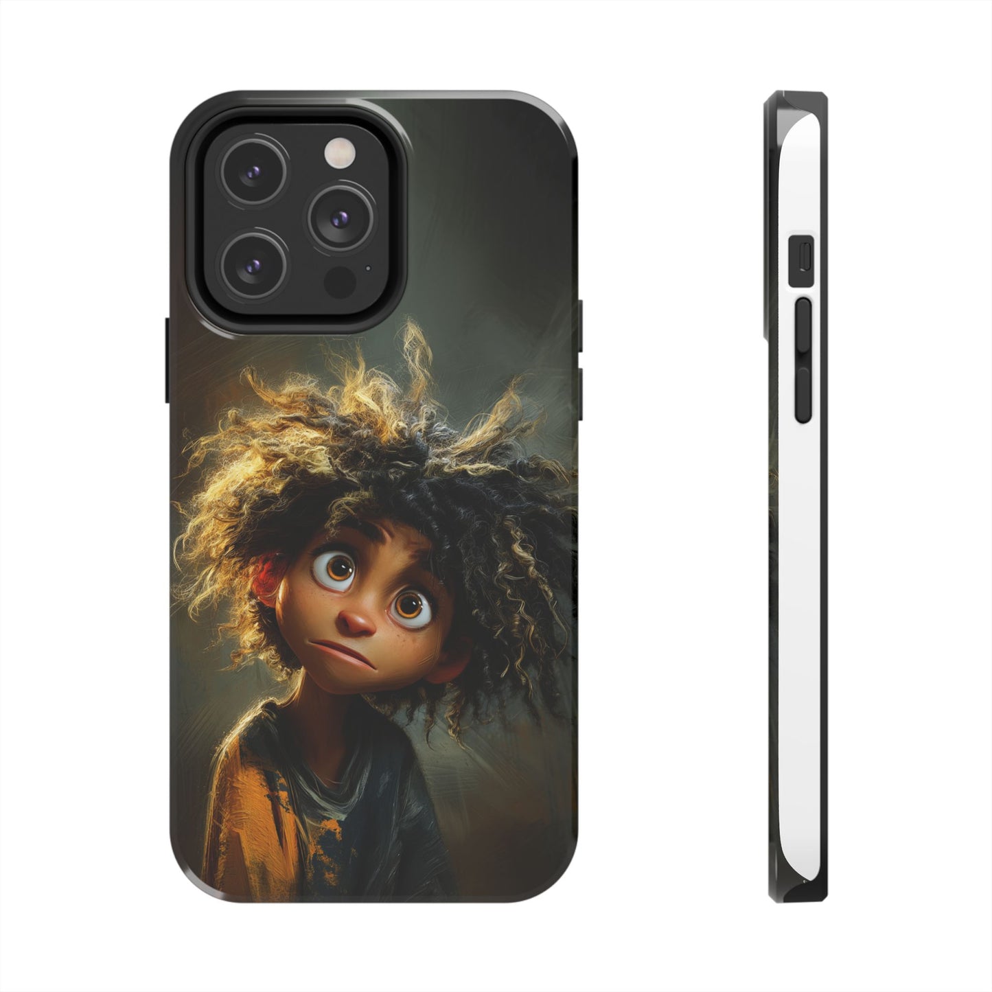 Whimsical Character Tough Phone Case for Kids
