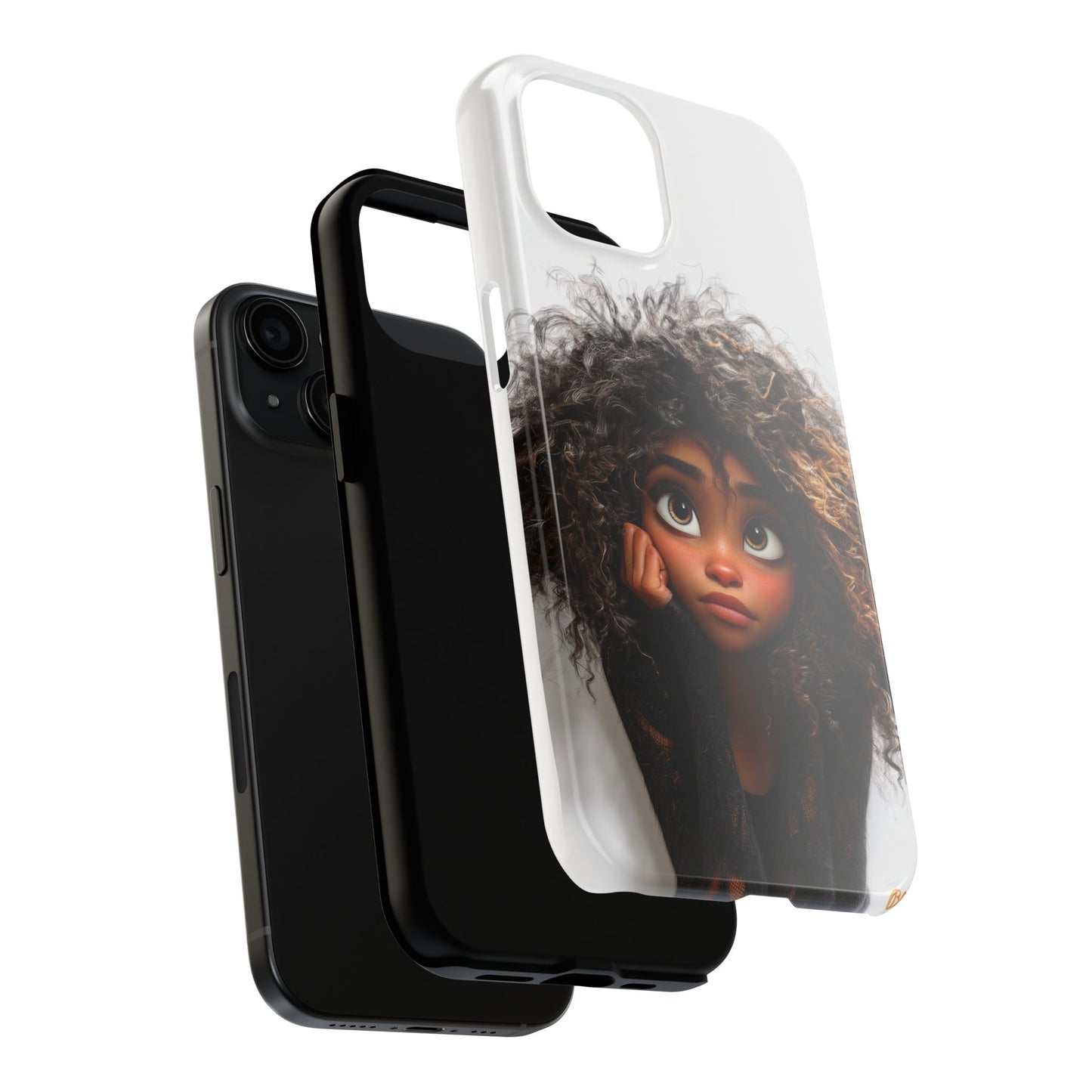 Whimsical Tough Phone Case – Playful Character Design for Teens & Creatives