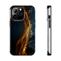 Stylish Tough Phone Cases - Durable Protection with Elegant Glow Design