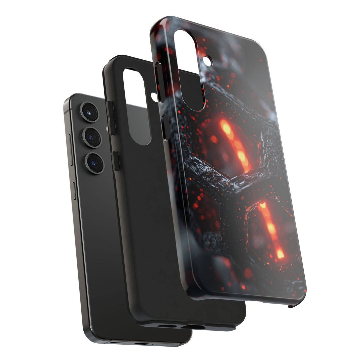 Tough Phone Case | Bold Graphic Design, Cyberpunk Aesthetic, Durable Protection, Tech Gift for Men & Women