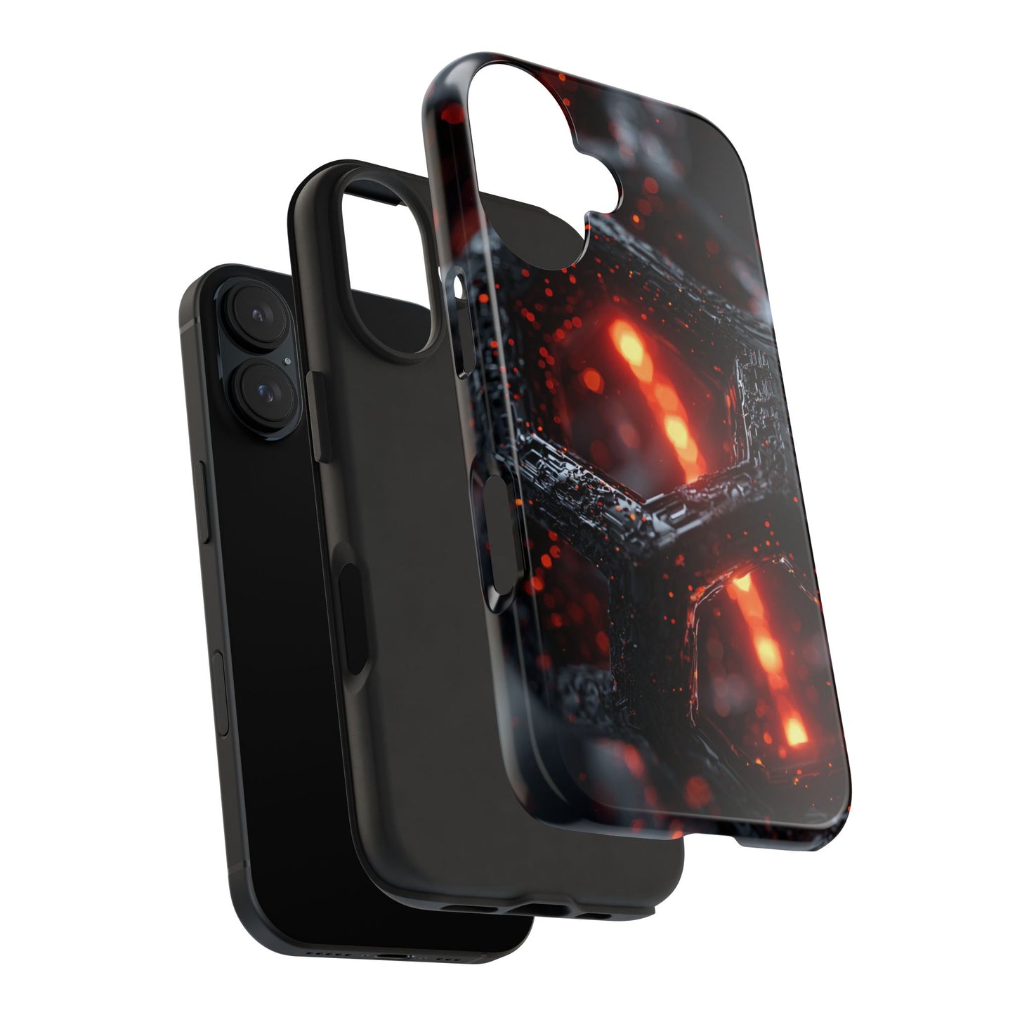 Tough Phone Case | Bold Graphic Design, Cyberpunk Aesthetic, Durable Protection, Tech Gift for Men & Women