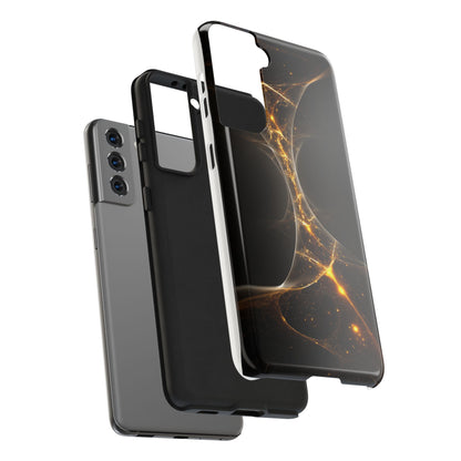 Cosmic Glow Tough Phone Case - Durable Protection with Stellar Design
