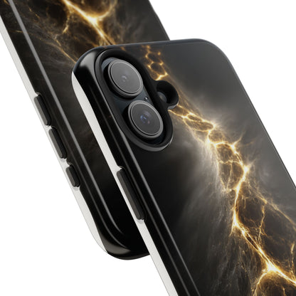 Lightning Bolt Tough Phone Case - Durable & Stylish Protection